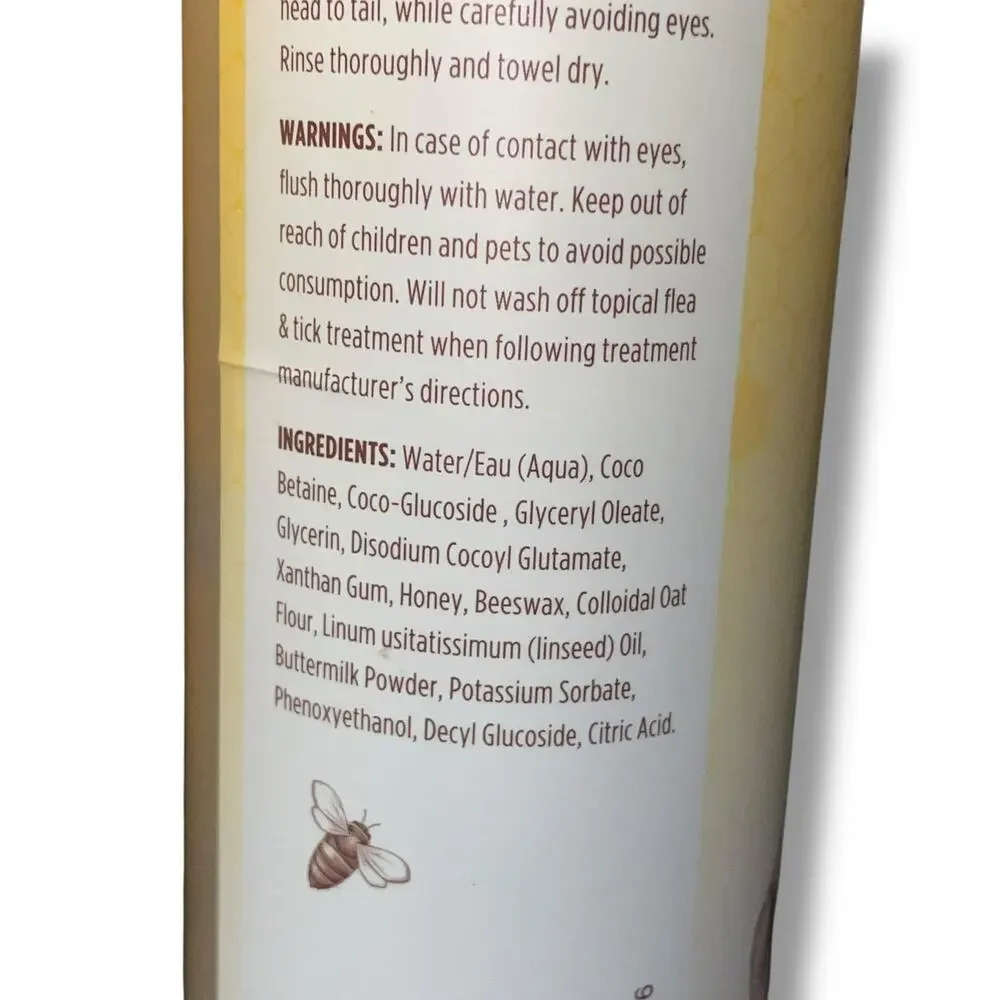 Burts Bees Puppies Natural Tearless 2 in 1 Shampoo Conditioner 16oz Lot of 2 Pet